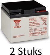 2 Stuks Yuasa lead-acid Batterij NP24-12