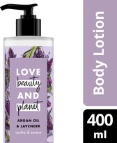 Love Beauty and Planet Bodylotion Argan Oil & Lavendel - 400 ml