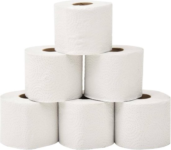 Toiletpapier - 24 rollen - Wc papier - 2 Laags - 200 vellen | bol.com