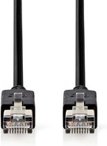 Nedis CAT6-kabel | RJ45 Male | RJ45 Male | F/UTP | 5.00 m | Rond | PVC LSZH | Antraciet | Window Box
