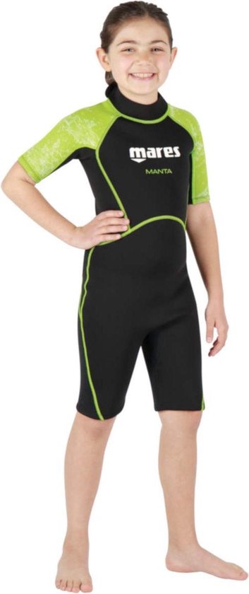 Mares Wetsuit Manta - Shorty - Kinderen 4 tot 13 jaar - 2.2mm Neorpeen