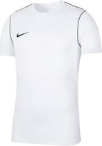 Nike Park 20 SS  Sportshirt - Maat 140  - Unisex - wit/zwart