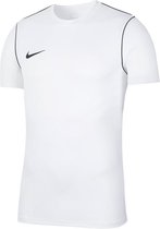 Nike Park 20 SS  Sportshirt - Maat 116  - Unisex - wit/zwart