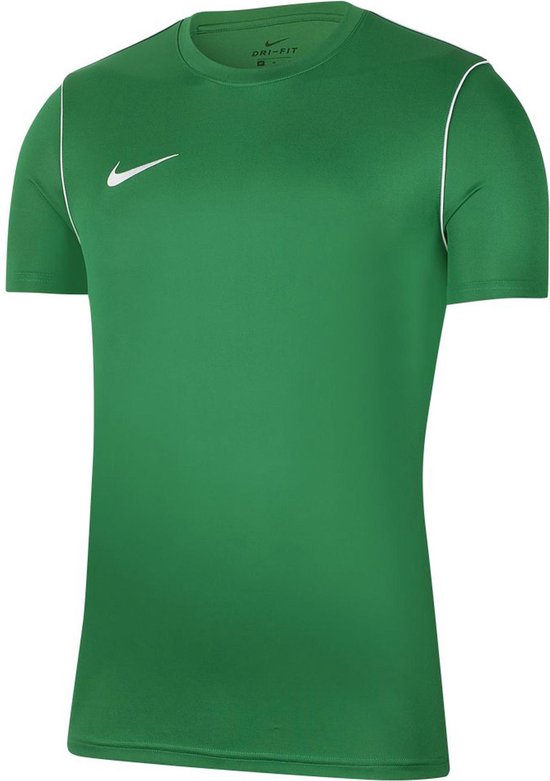 Nike Park 20 SS Sportshirt - Maat 152 - Unisex - groen/wit