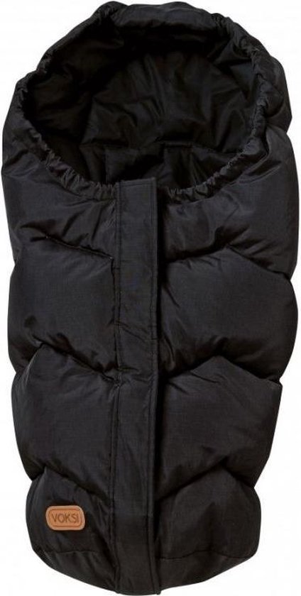 Voksi Move voetenzak 0+ Black Melange (met echt dons!) | bol.com
