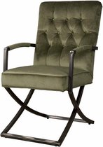 Luton Armchair | 60x56x98 | Oudgroen