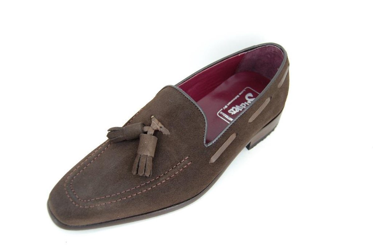 Sacha Heren Zwarte loafers met kwastjes - Schoenen.nl
