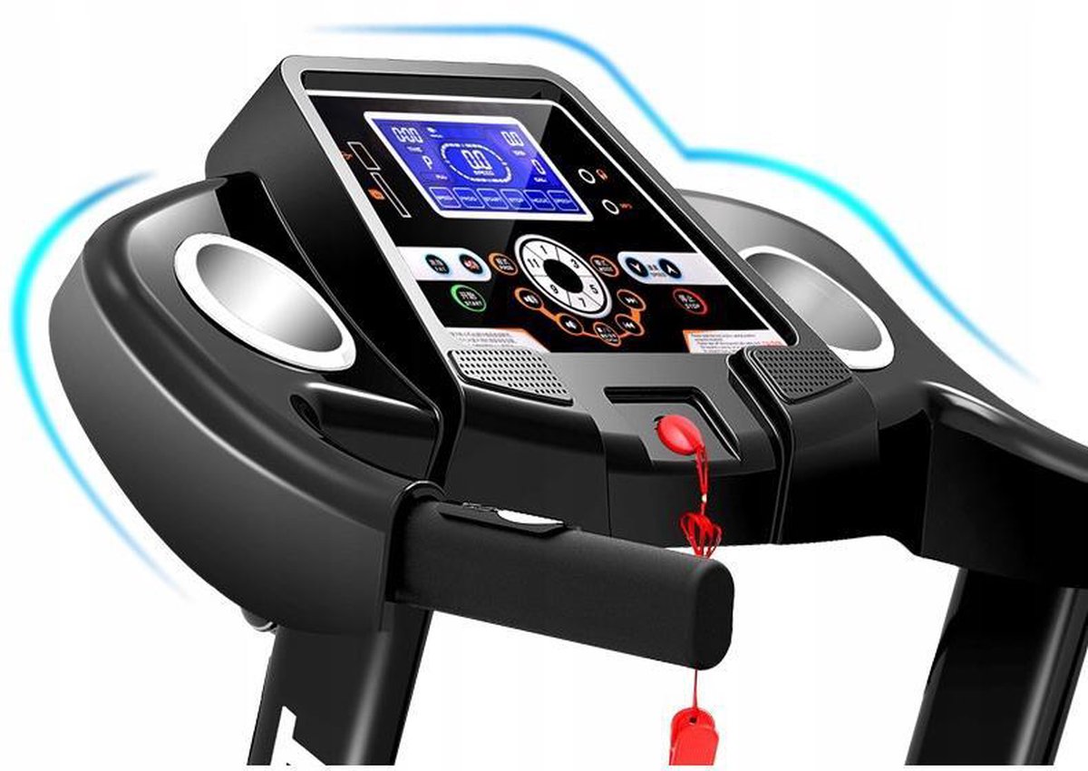 Afbeelding 3 van Loopband fitness - inklapbaar - met hartslag functie & twister