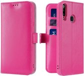 Samsung Galaxy A20s telefoonhoesje - Dux Ducis Kado Wallet Case - Roze