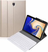 Samsung Galaxy Tab S4 10.5 Case - Bluetooth toetsenbord hoes - QWERTY layout - Magneetsluiting - Sleep/Wake-up functie - Goud