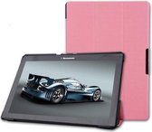 Lenovo Tab 3 10 Business hoes - Tri-Fold Book Case Roze