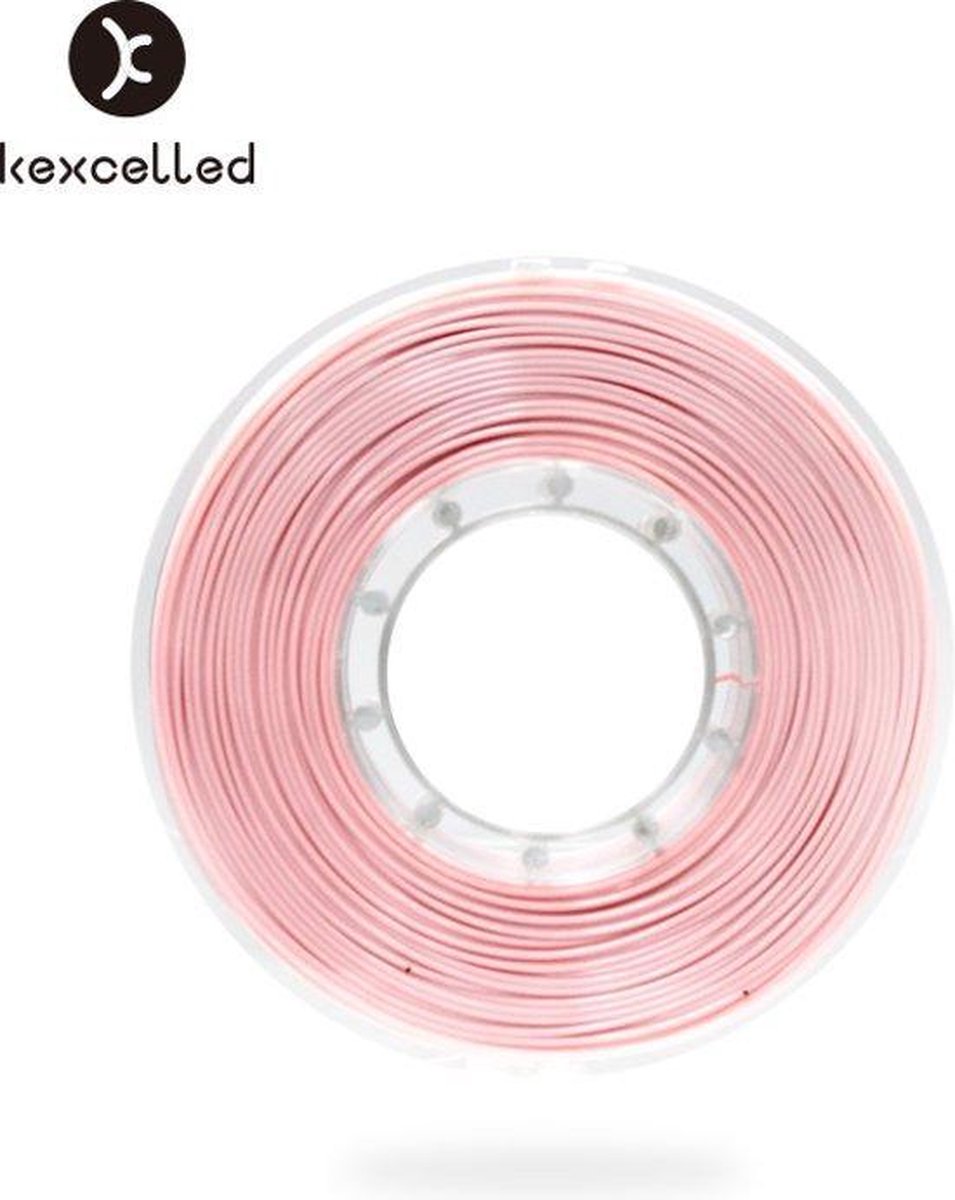 kexcelled-PLAsilk9 LET OP! 2.85mm-roze/pink-500g(0.5kg)-3d printing filament
