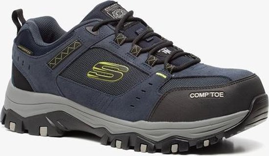 Skechers Greetah Comp Toe heren werkschoenen - Zwart - Maat 48.5 | bol.com