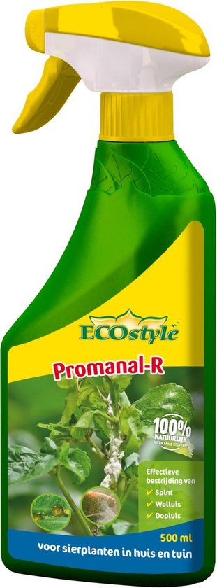ECOstyle Promanal-R - Spray tegen spint, wolluis, dopluis en schildluis - 500 ml
