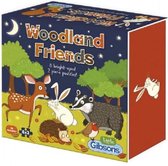 Legpuzzel Woodland friends 8x2 puzzel met 8 bos dieren