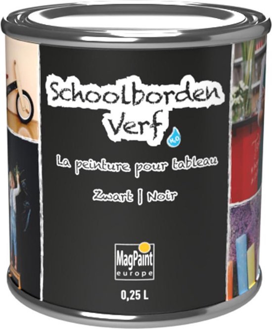 MagPaint | Schoolbordenverf | Zwart | 250ml (2.5m²) | bol.com