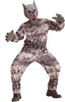 WIDMANN - Déguisement loup-garou Grijs avec masque pour enfants - 128 (5-7 ans) - Déguisements enfants