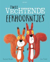 Omslag Twee vechtende eekhoorntjes