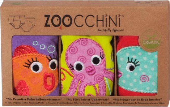 Product: Zoocchini Oefenbroekjes 2-3 jaar Girl Ocean, van het merk Zoocchini