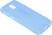 Blauw Glitter TPU Hoesje Samsung Galaxy J5 (2017)