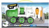 Cars&trucks Garbage Truck +screwdriver+key (diy)