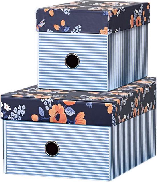 Schoenendoos Flowers Groot