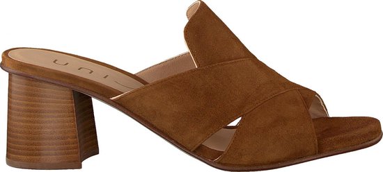 Unisa Dames Muiltjes Manoli - Cognac - Maat 39 | bol.com