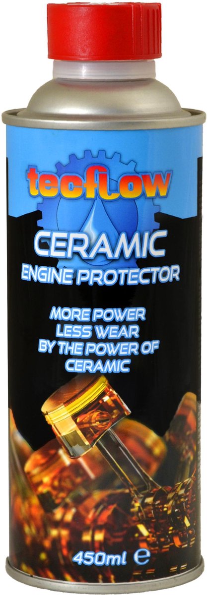 Tecflow Ceramic Engine protector - Keramische motor beschermer- Motorolie  Toevoeging | bol.com