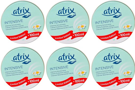 Crème protectrice pour les mains Atrix - 6 x 250ml - Édition limitée - Pack  économique | bol.com