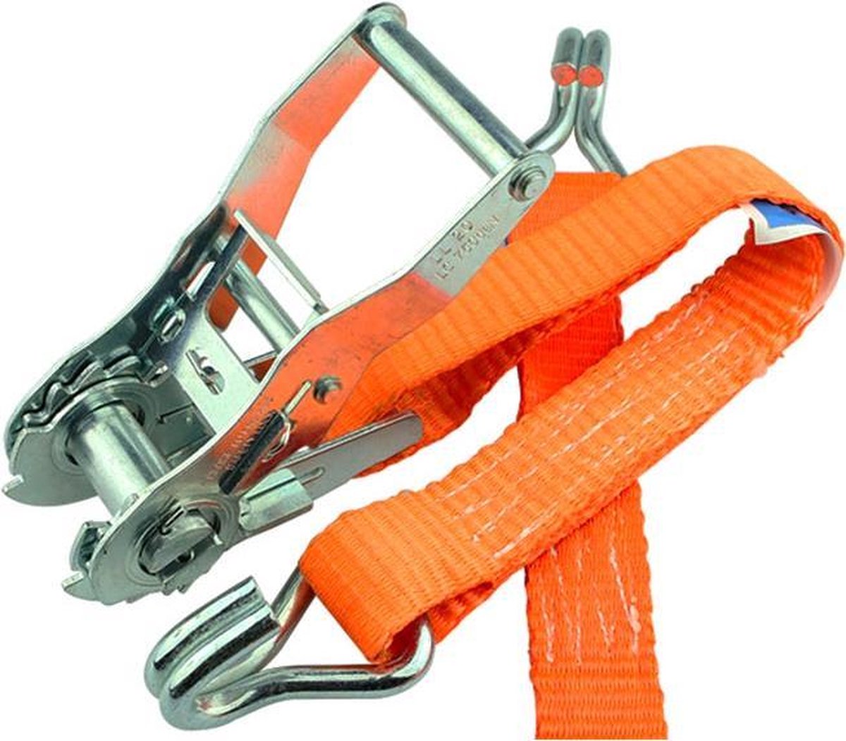 LOAD sjorband, polyester, bandbreedte 25mm, le 8m, treksterkte 764kg