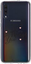 Casetastic Samsung Galaxy A50 (2019) Hoesje - Softcover Hoesje met Design - Love is about Print