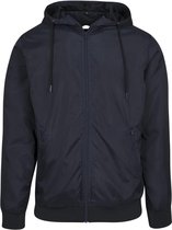 Senvi Hooded Windrunner Herenjack - Kleur Blauw - Maat S