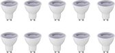 LED Spot 10 Pack - GU10 Fitting - Dimbaar - 6W - Warm Wit 3000K - BSE