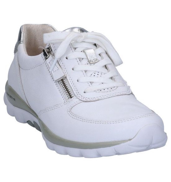 Gabor Rollingsoft Witte Sneakers Dames 39 - Schoenen.nl