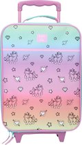 Soft Trolley 2 Wheel Milky Kiss Rainbows & Unicorns Mint
