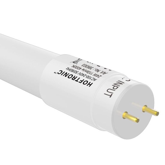 25x LED T8 tube 150 cm 24 Watt 2640lm 4000K Sans scintillement avec démarreur