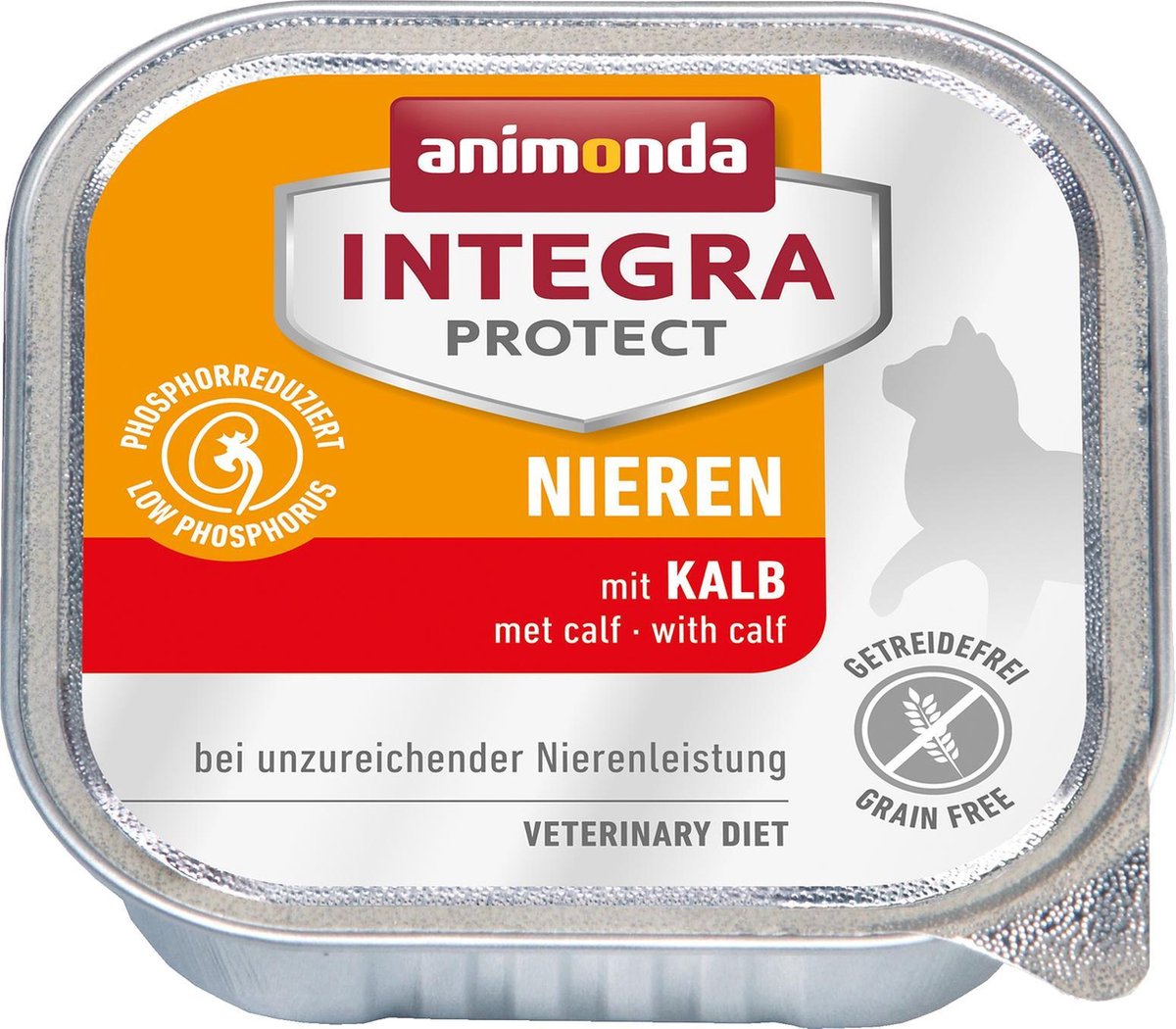 Animonda Animonda Integra Protect Cat Nieren - Kalf - 16 x 100 g