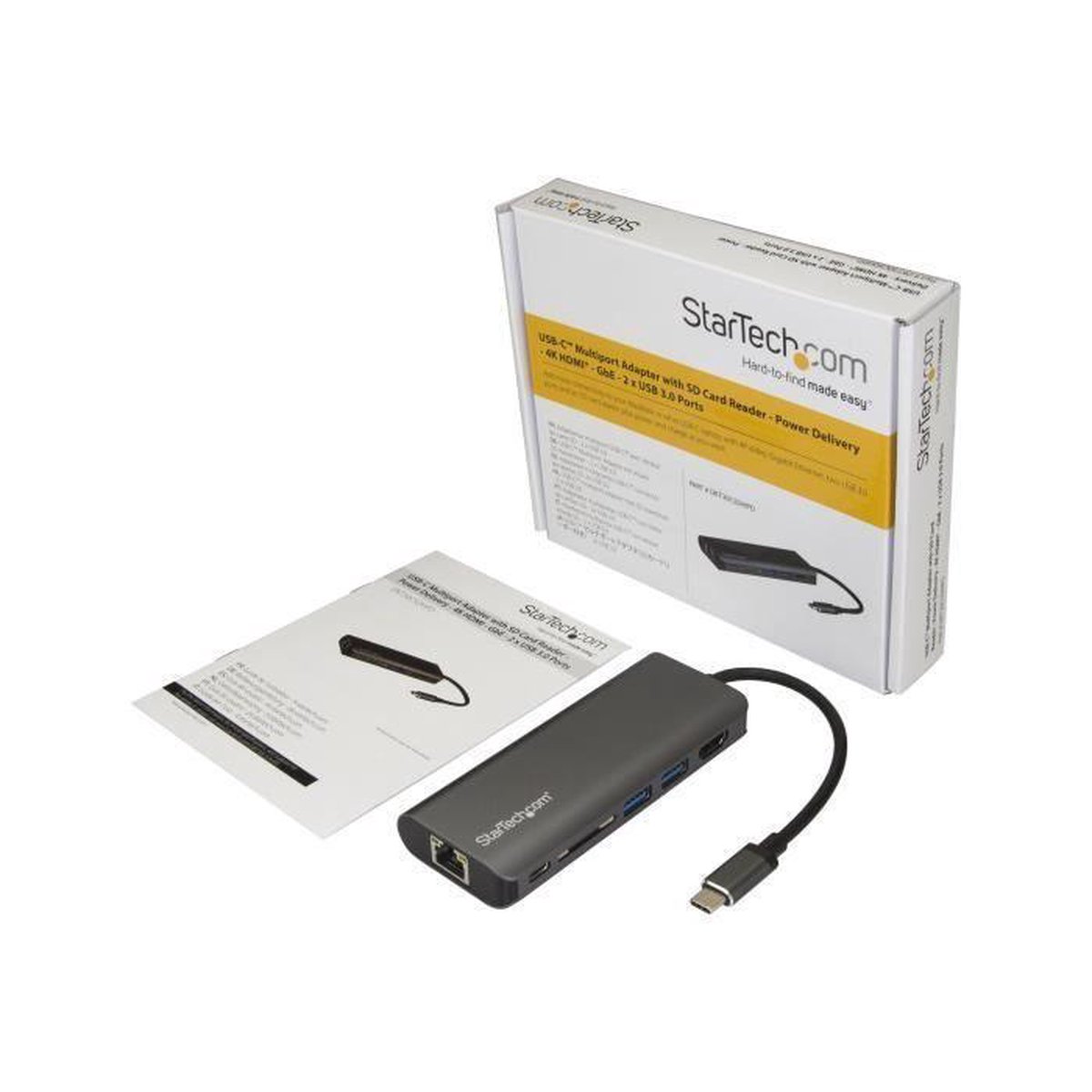 Station d'accueil USB-C ACT AC7047, 3 moniteurs, HDMI