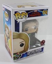 Funko Pop: Marvel Captain America - Captain Marvel 516 Bobble-Head - Sparkly Customs