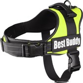 Hondentuig Best Buddy Pluto Neon Groen - Groen - 70 - 90 cm x 50 mm