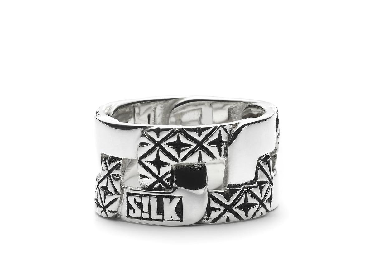 SILK Jewellery - Zilveren Ring - Vishnu - 122.21 - Maat 21