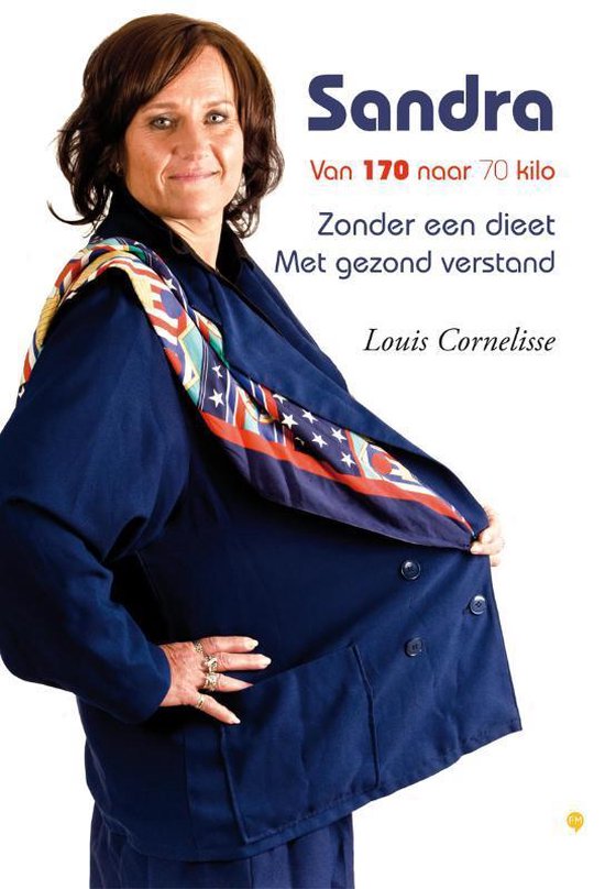 Cover van het boek 'Sandra van 170 naar 70 kilo'