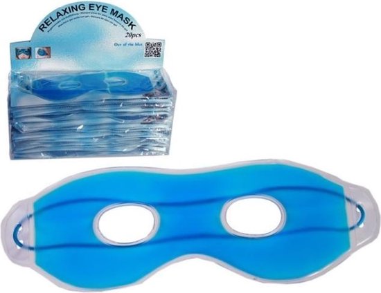 Relaxing masker voor ogen - Verzachtend gelmasker - Eye mask koelmasker -  Gel... | bol.com
