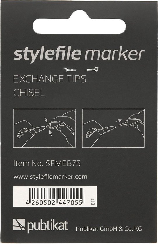 String string Monarchie havik Stylefile Marker 7x Chisel Tip | bol.com