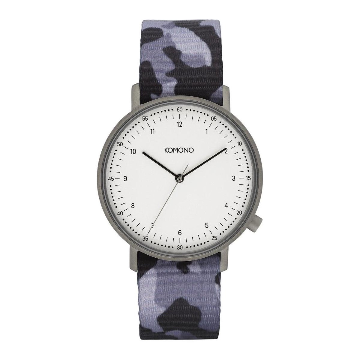 Komono Lewis Camo horloge - Zwart