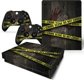 Xbox One Sticker | Xbox One Console Skin | Crime Scene | Xbox One Crime Scene Sticker | Console Skin + 2 Controller Skins