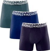 Muchachomalo Men 3-pack boxershort Cotton Solid maat XXL