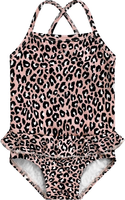 Aanwezigheid vragen bladzijde Your Wishes Leopard pink badpak Maat: 122/128 | bol.com