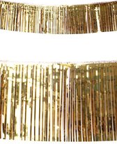 Franje slingers goud fringe 6 meter - festival slinger franjes slierten