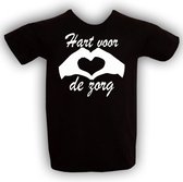 T-shirt Hart voor de zorg ronde hals (XXL)